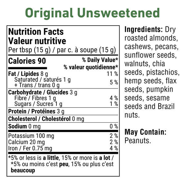 Original non sucré 340 g