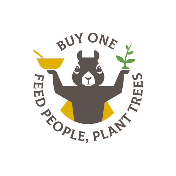 NuttyHero Hero for Good, Buy One Feed People Plant Trees, Giving Back, Charity, B Corp