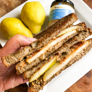 NuttyHero Coconut Pear Sandwich