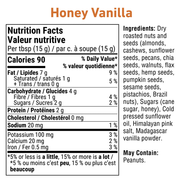 Honey Vanilla 340g