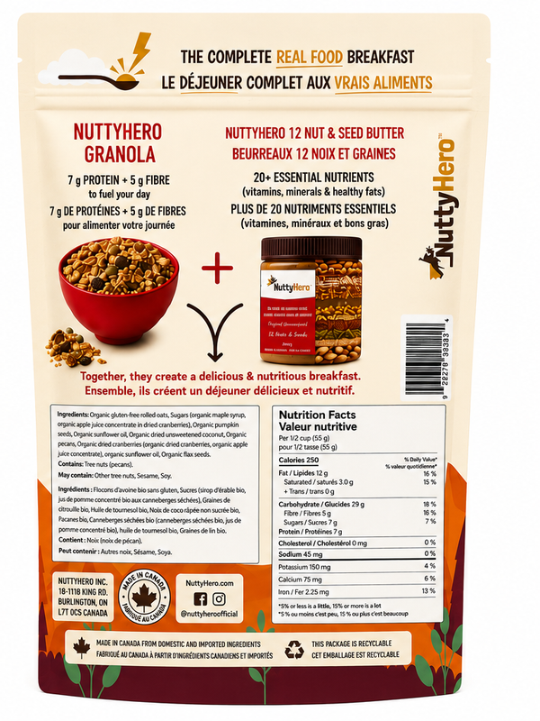 Maple Pecan Organic Granola